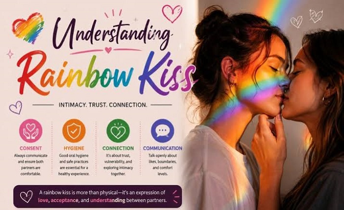 what is a rainbow kiss